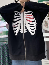 Skull Skater Graceful Print Hoodie