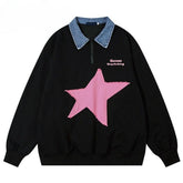 Pink Star Sweater