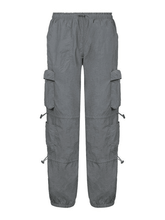 Pocket Patched Drawstring Cargo Pants - HouseofHalley