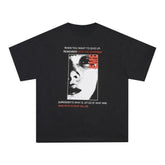 Portrait Printing Rock Band T-Shirt