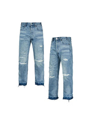 Y2K Ripped Denim Jean