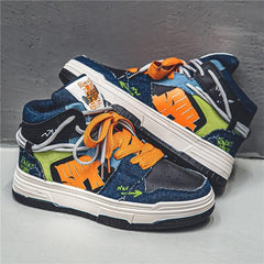 Retro High Top Skating Sneakers