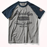 Retro Letter Printed T-Shirt