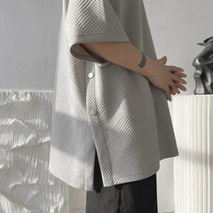 Retro Round Neck Oversized T-Shirt