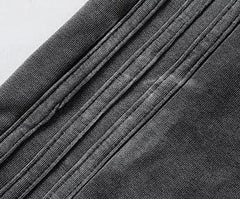 Retro Washed Knit Casual Short
