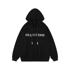 Retro Letters Shadow Y2K Hoodie