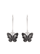 Skull Butterfly Earrings - HouseofHalley