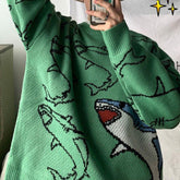 Smiley Shark Sweater