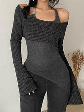 Solid Color Slim Halter Sweater - HouseofHalley