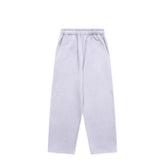 Solid Color Wide Leg Sweatpants