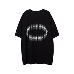 Crazy Head Printed Oversized T-Shirt