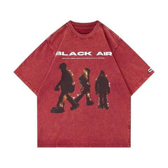 Vintage BLACK AIR Flame T-Shirt