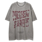 Vintage Letter Printed T-Shirt