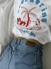 Vintage Logo Print Oversized Tee - HouseofHalley