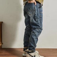 Vintage Motorcycle-Riding Cargo Pant