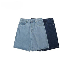 Vintage Straight Denim Short