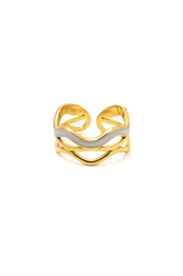 Wavy Open Ring - HouseofHalley