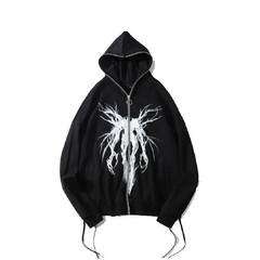 White Ghost Gothic Sweatshirt