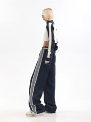 Wide Leg Baggy Denim Pant