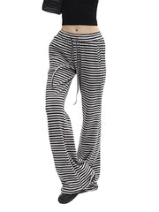 Vintage Drawstring Straight Leg Pant