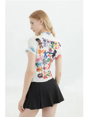 Y2k Graphic Print Top