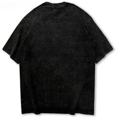 Y2K Anime Eyes Print Oversize T-Shirt