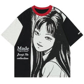Y2K Anime Printed Oversized T-Shirt