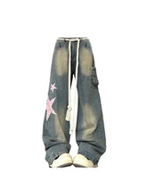 Y2K Baggy Star Oversized Jean
