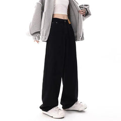 Y2K Baggy Straight Denim Jeans