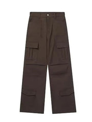 Y2k Casual Wide Leg Cargo Pant