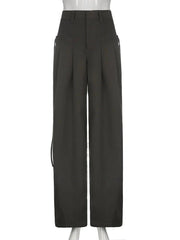 Y2K Casual Wide Leg Women Pant