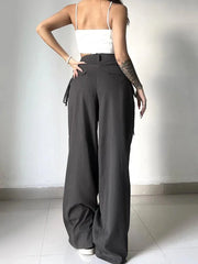 Y2K Casual Wide Leg Women Pant