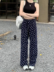 Y2k Cute Dog Footprint Aesthetic Pant