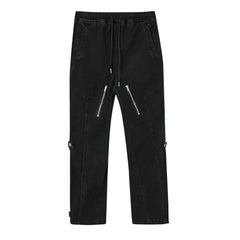 Y2k Denim Distressed Cargo Pant