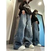 Y2K Harajuku Baggy Femme Jeans