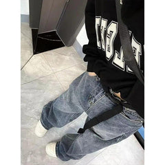 Y2K Harajuku Baggy Femme Jeans