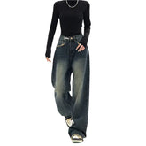 Vintage High Waist Women's Jeans