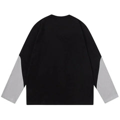 Y2K Long Sleeve Oversized T-Shirt