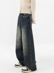 Y2K Retro Harajuku Women Loose Jeans