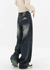 Y2K Retro Harajuku Women Loose Jeans
