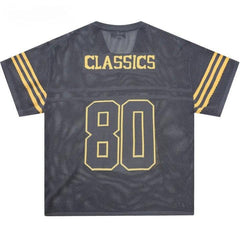 Y2K Retro Knitted Letter Oversized T-Shirt