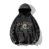 Y2K Skull Letter Print Hoodie