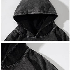 Y2K Skull Letter Print Hoodie