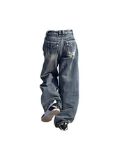 Y2K Vintage Baggy Blue Denim Jean