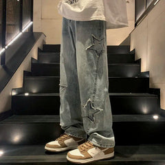 Y2K Vintage Star Jeans
