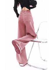 Y2K Wide Leg Star Jean