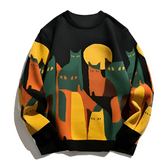 Y2K Wild Cats Sweater