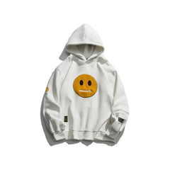 Zipper-Mouth Emoji Hoodie