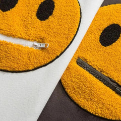 Zipper-Mouth Emoji Hoodie