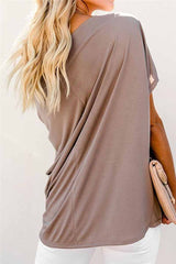 Fashion Off Shoulder Short Sleeve Top